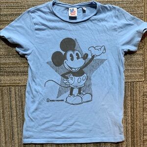 Junk Food Mickey Mouse Light Blue Tee